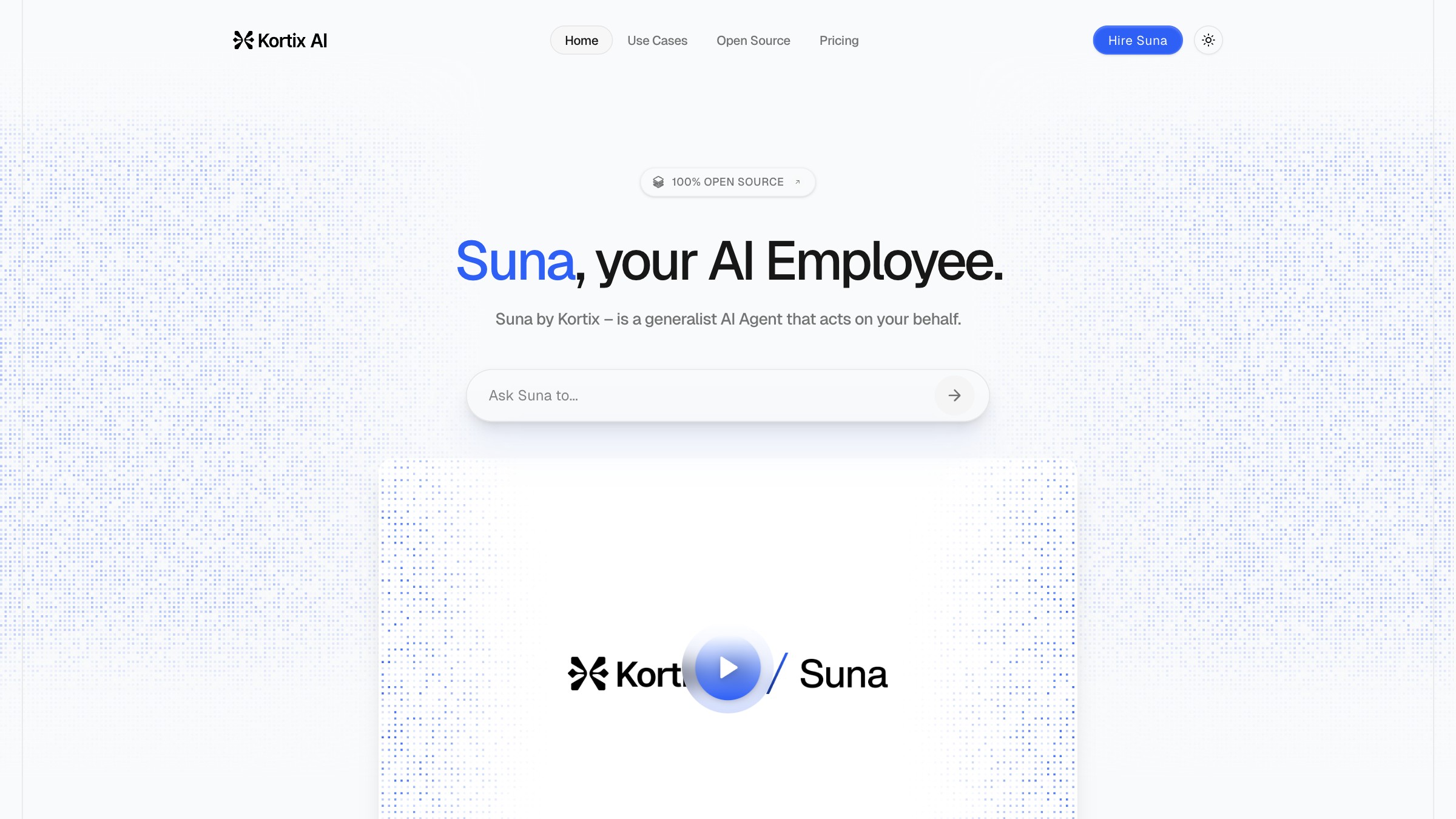 Suna screenshot