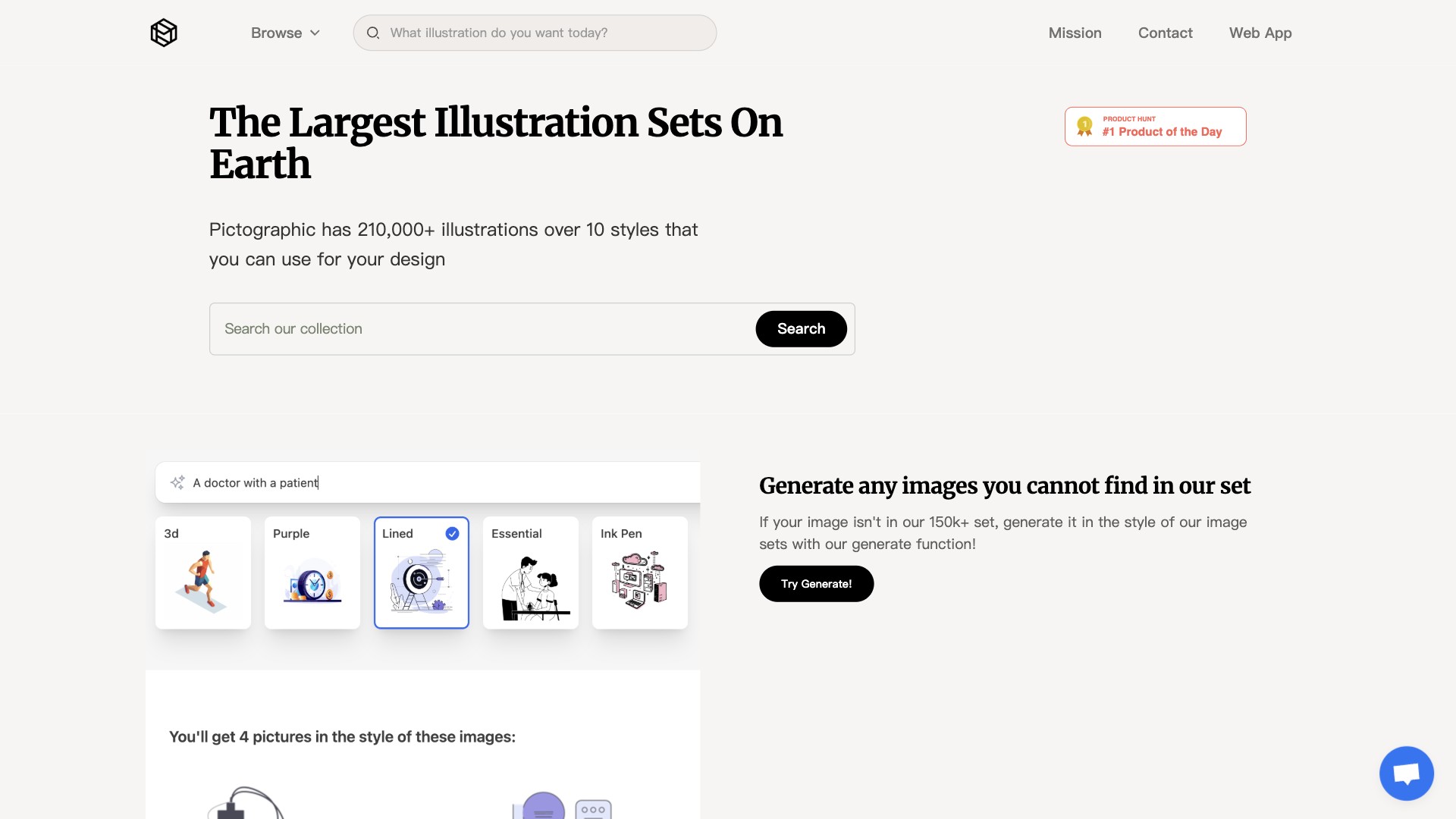 Pictographic screenshot