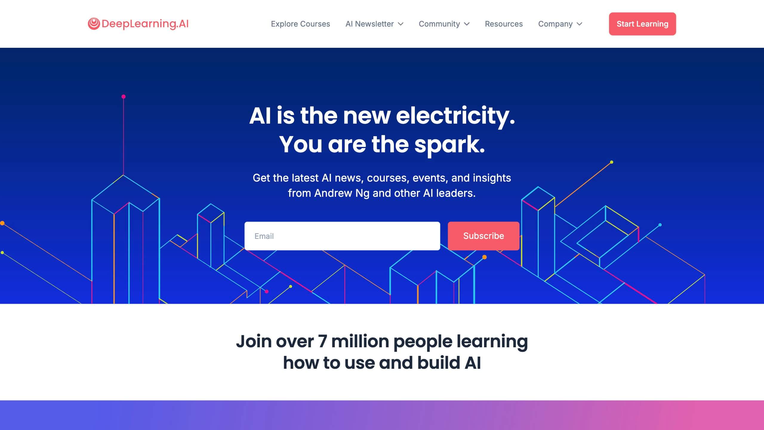 DeepLearning.AI截图
