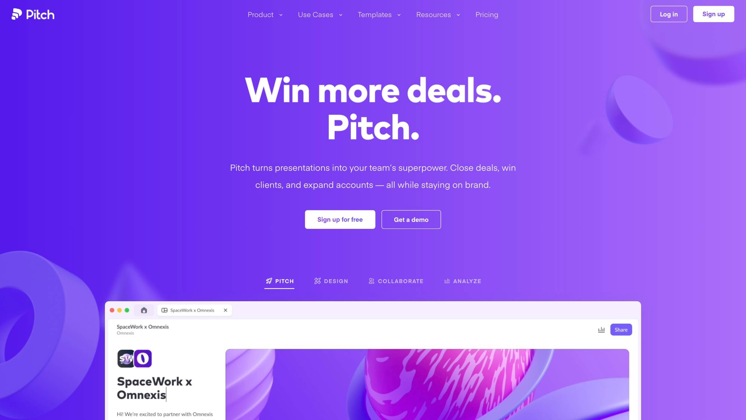 Pitch截图