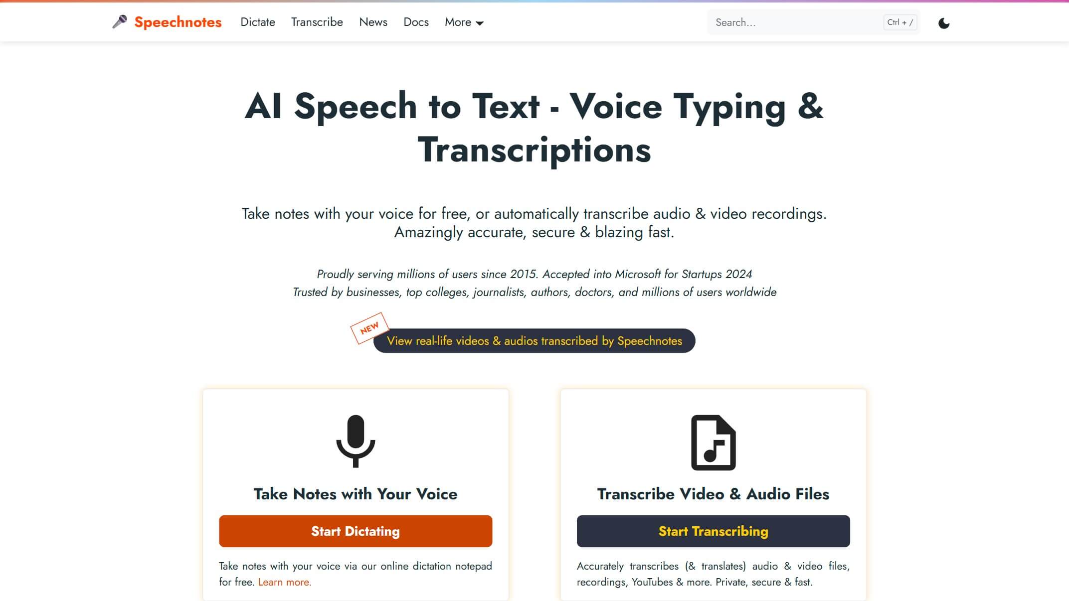 Speechnotes截图