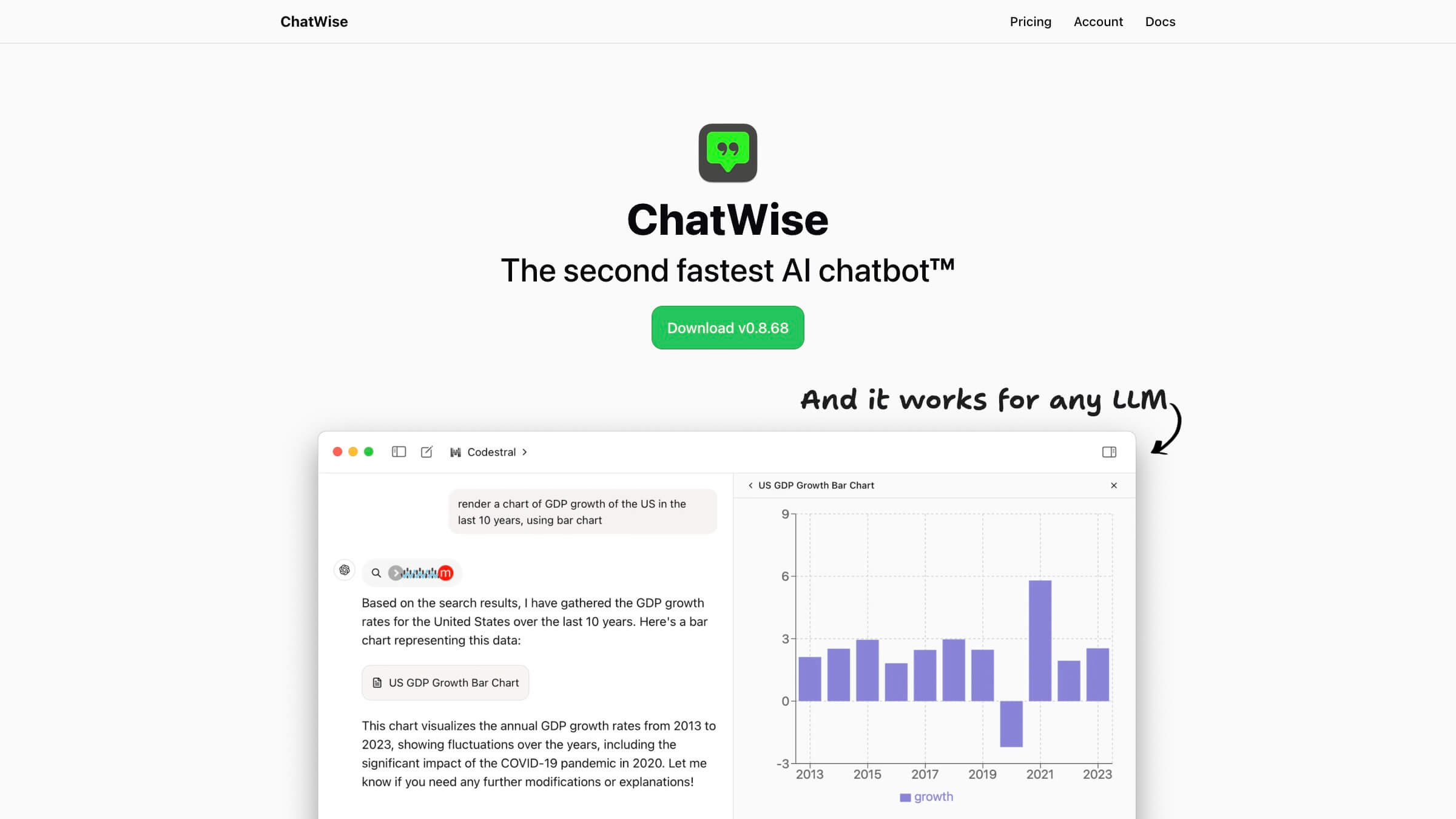 ChatWise截图