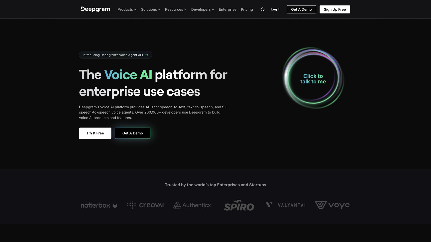 Deepgram screenshot