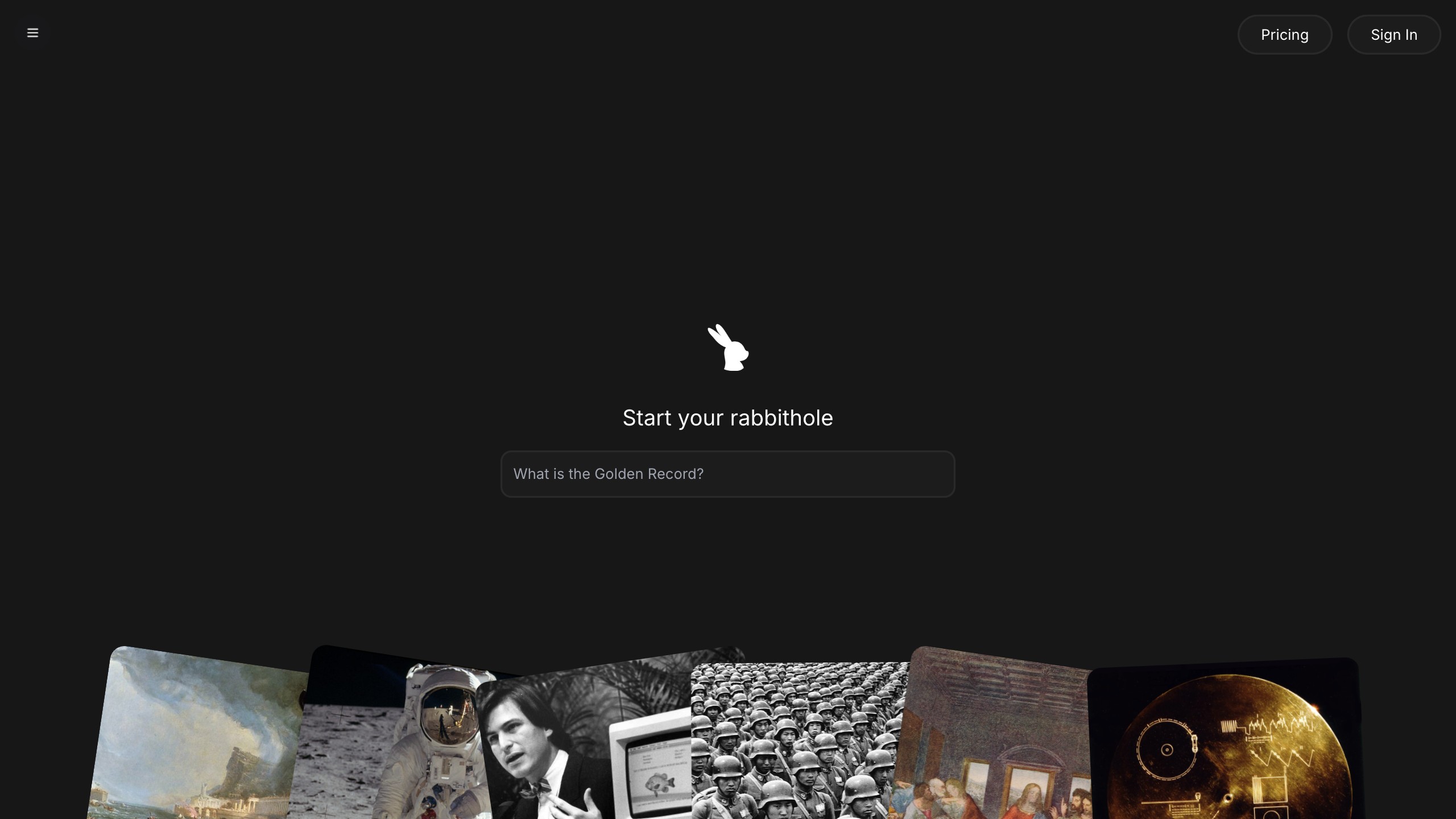 Rabbithole screenshot
