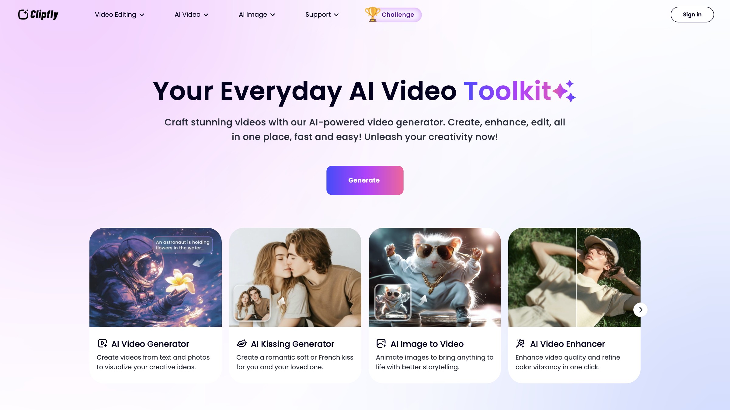 Clipfly screenshot