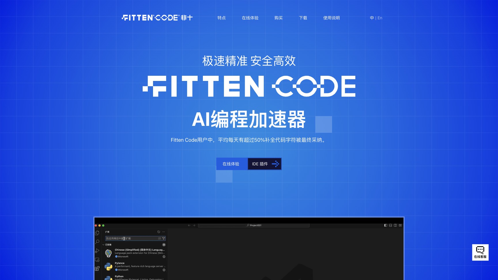 Fitten Code screenshot