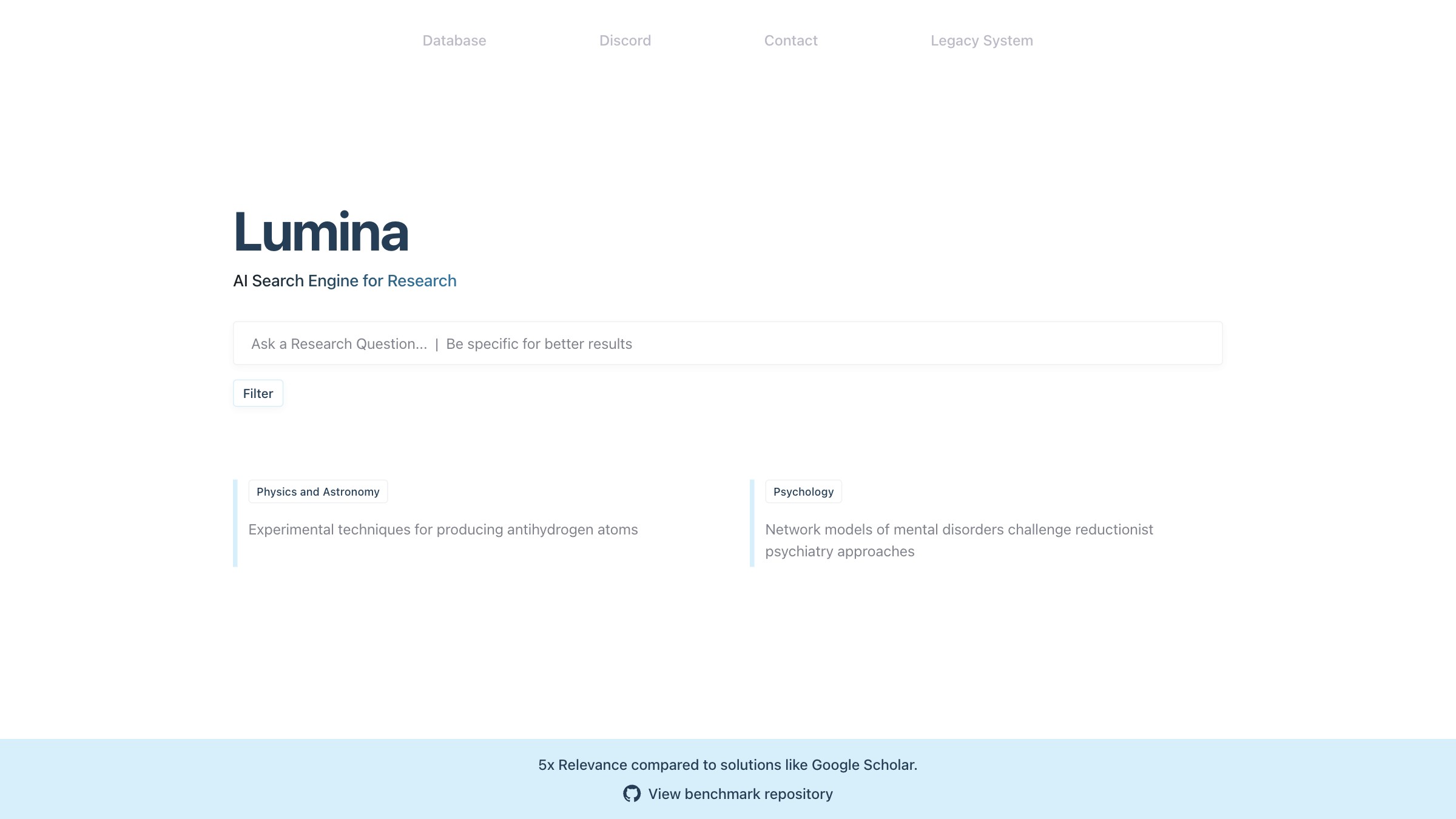 Lumina screenshot