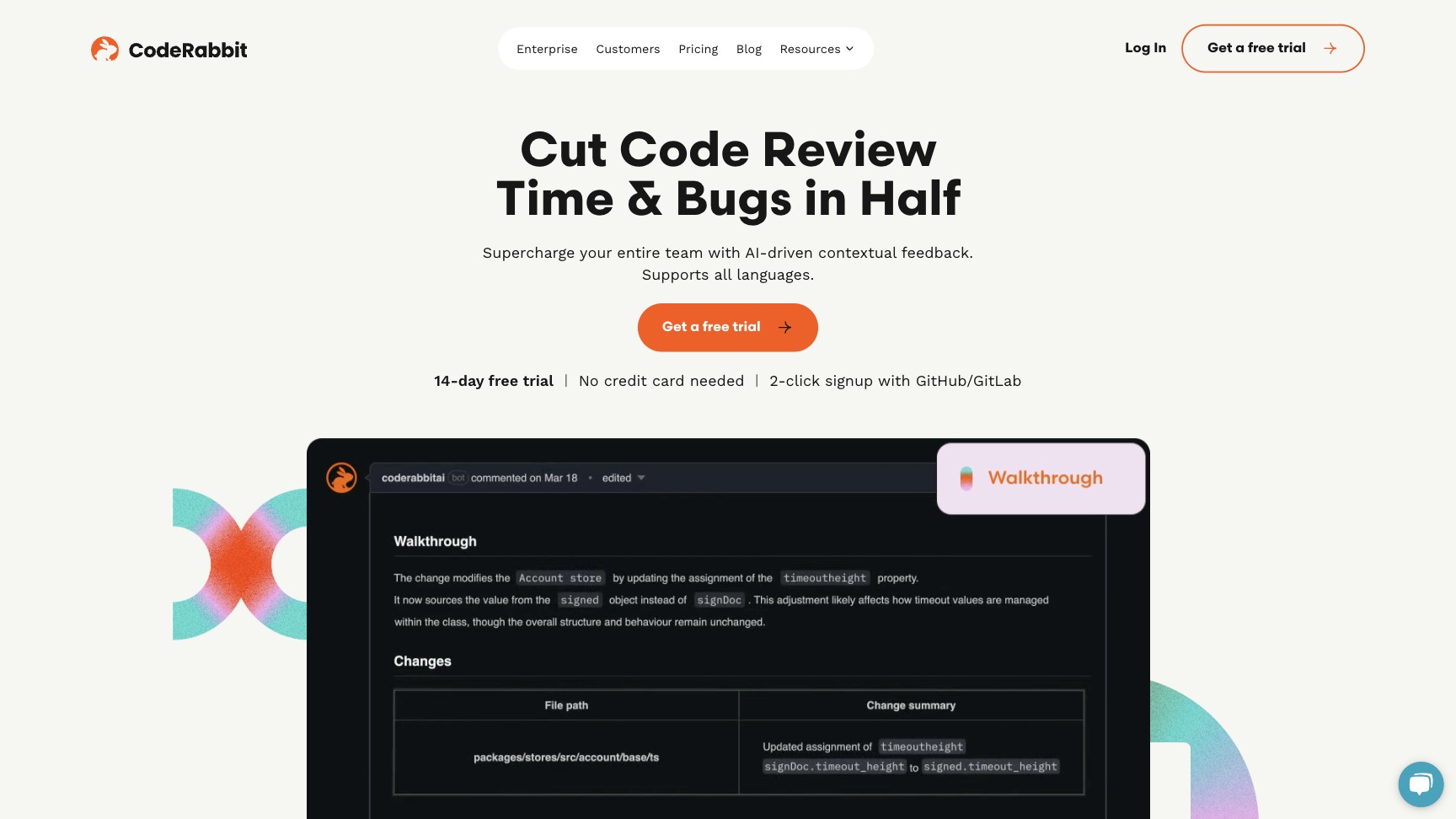 CodeRabbit screenshot
