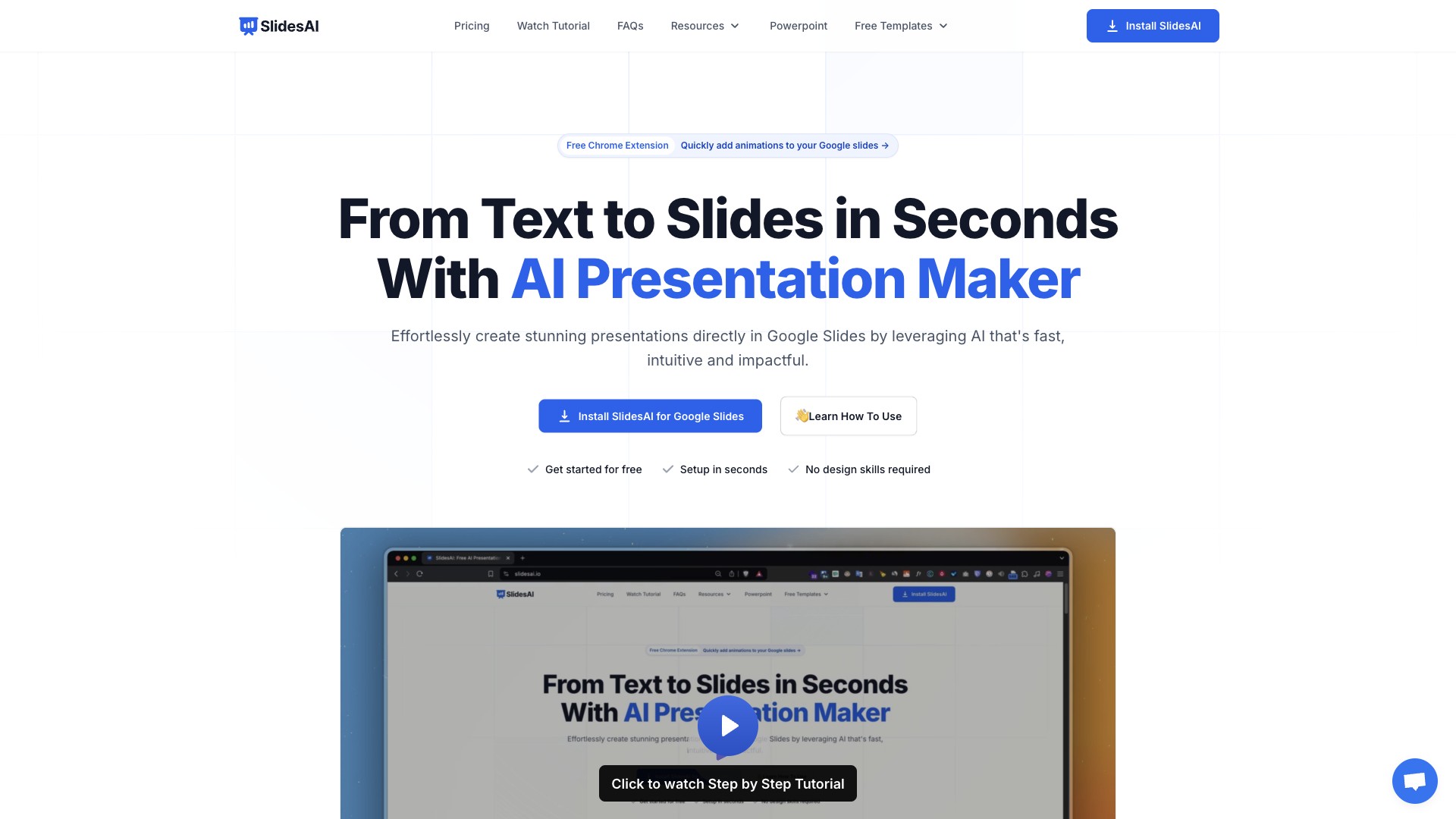 SlidesAI screenshot