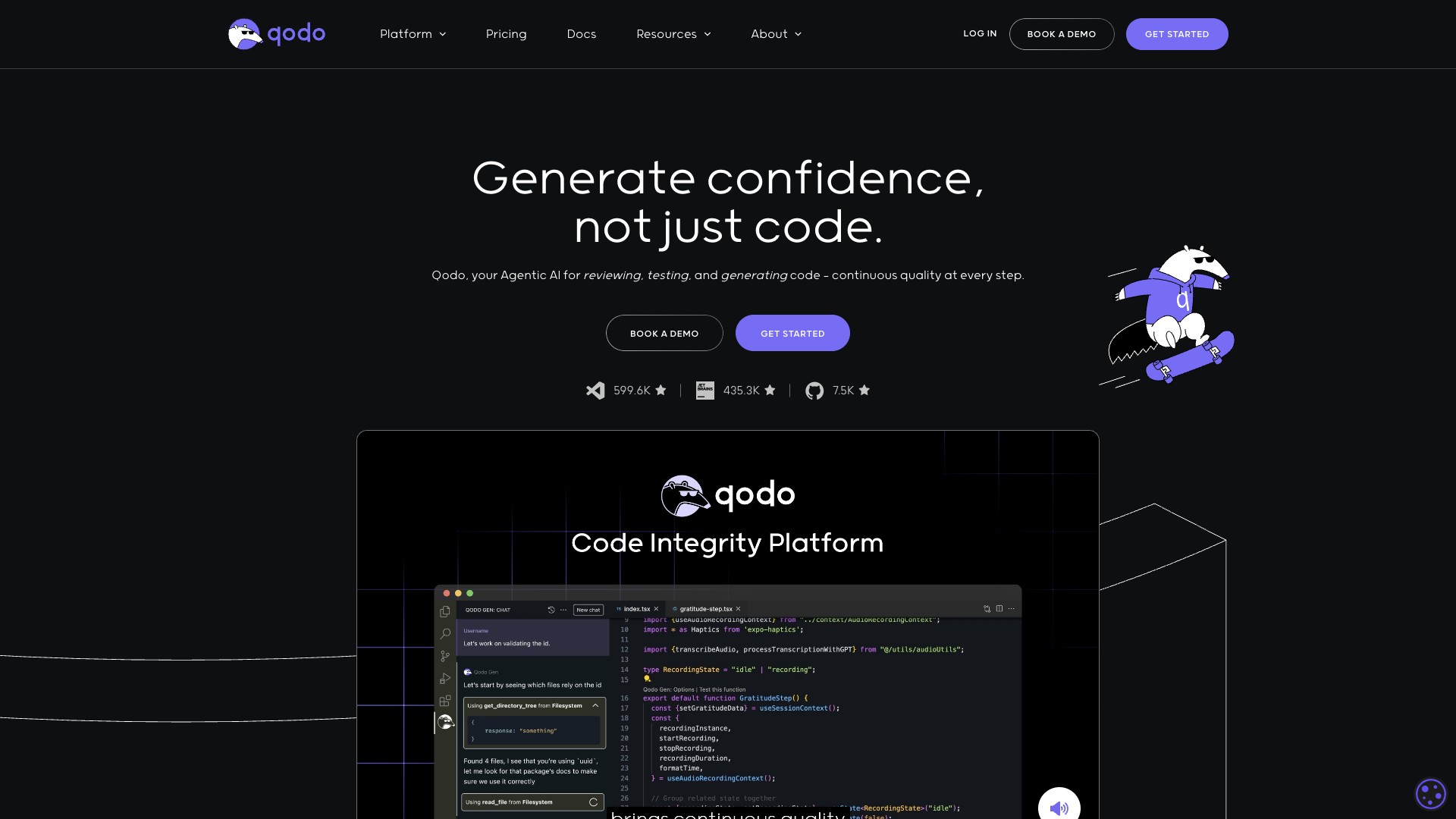 Qodo screenshot