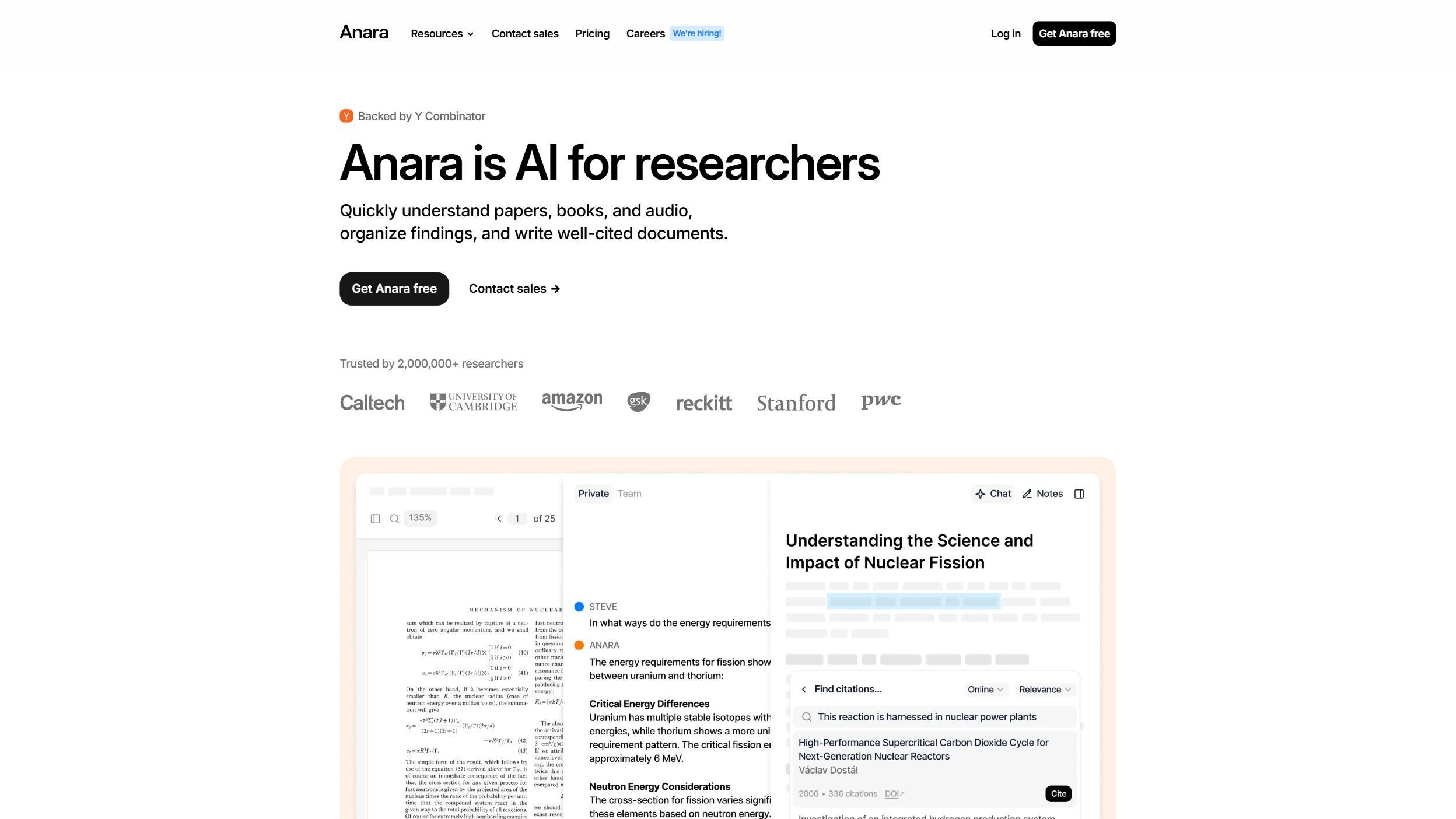 Anara screenshot