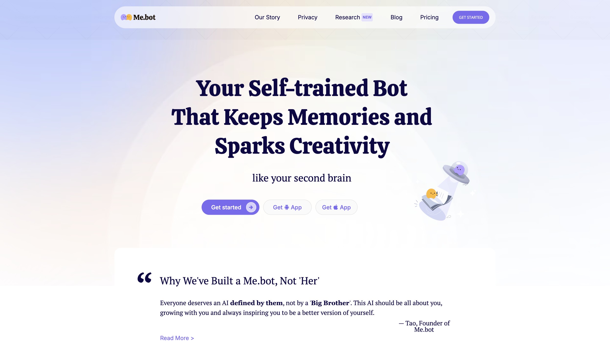 Me.bot screenshot