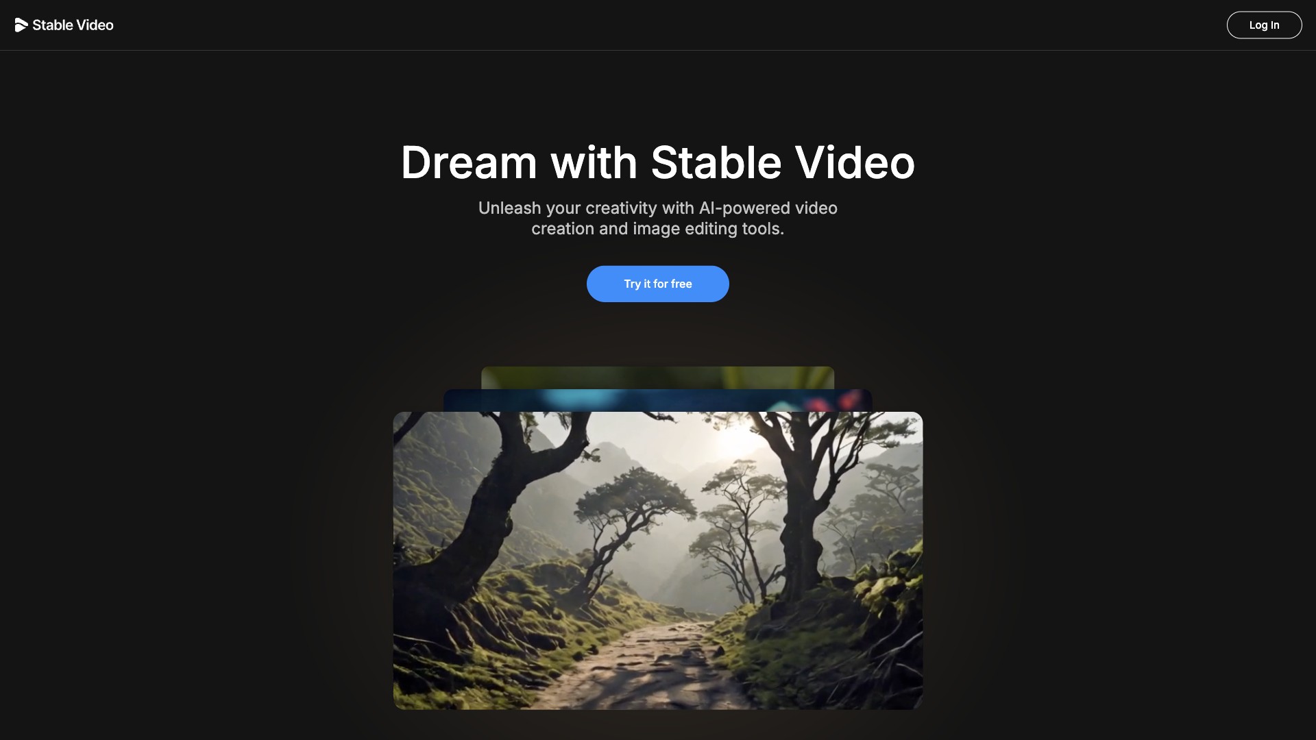 Stable Video screenshot