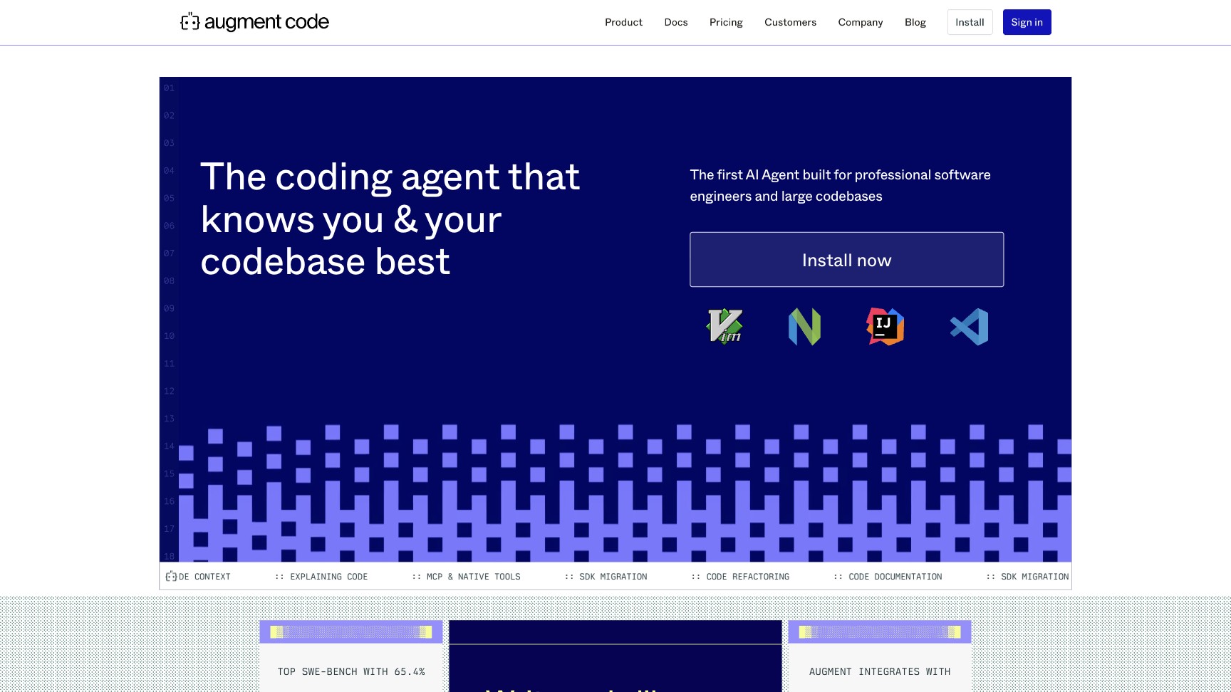 Augment Code screenshot