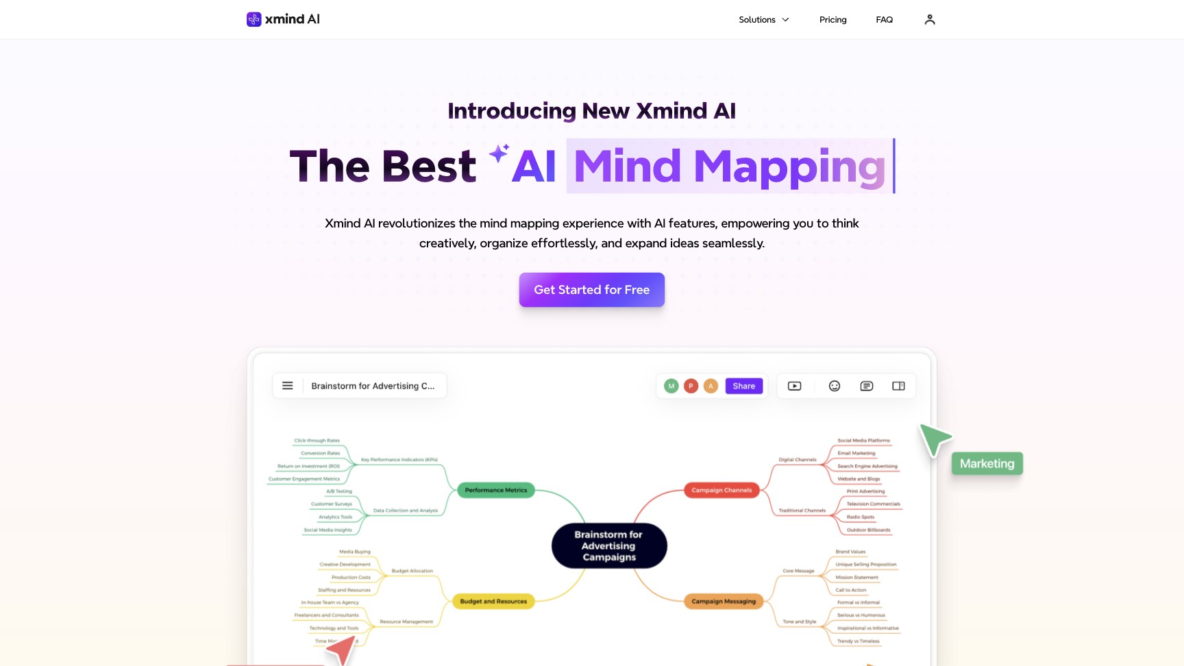 Xmind AI screenshot
